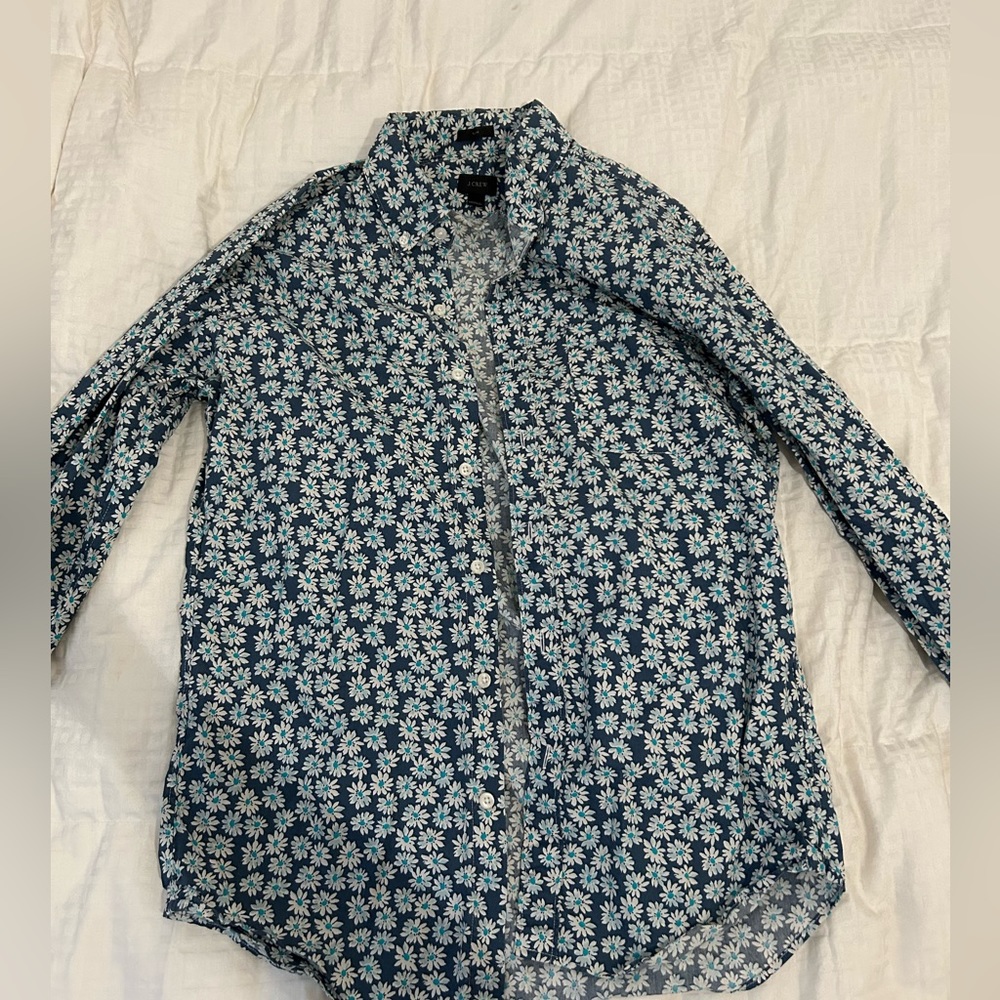 J. Crew men’s floral button down size small